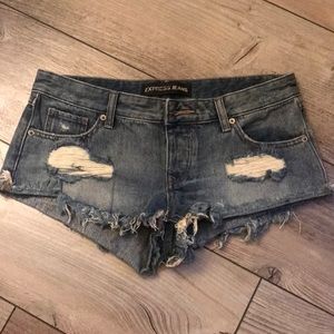 Express Jean shorts